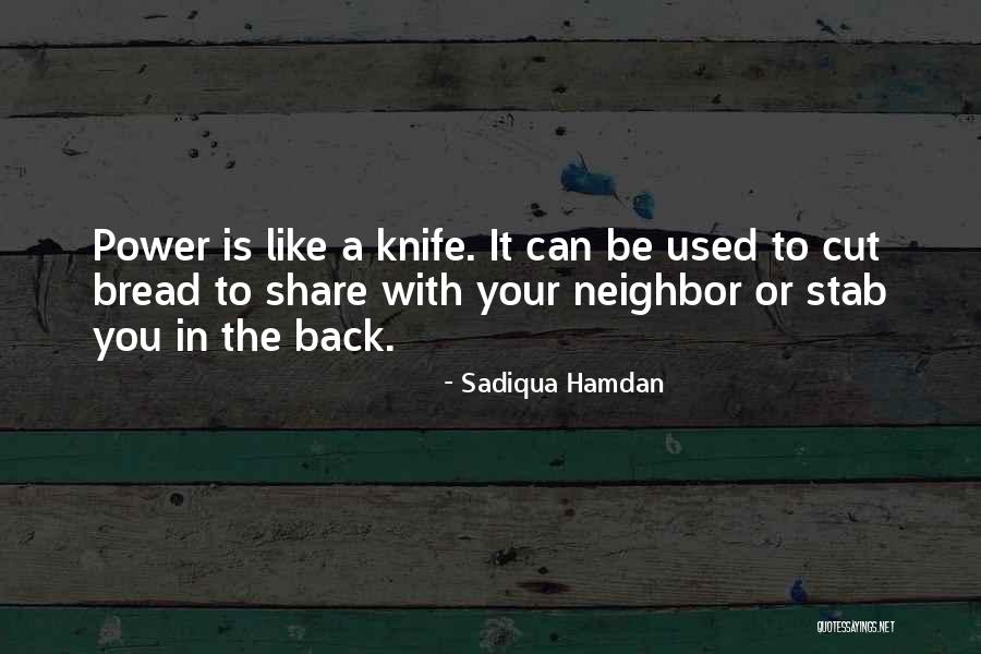 To Share Quotes By Sadiqua Hamdan