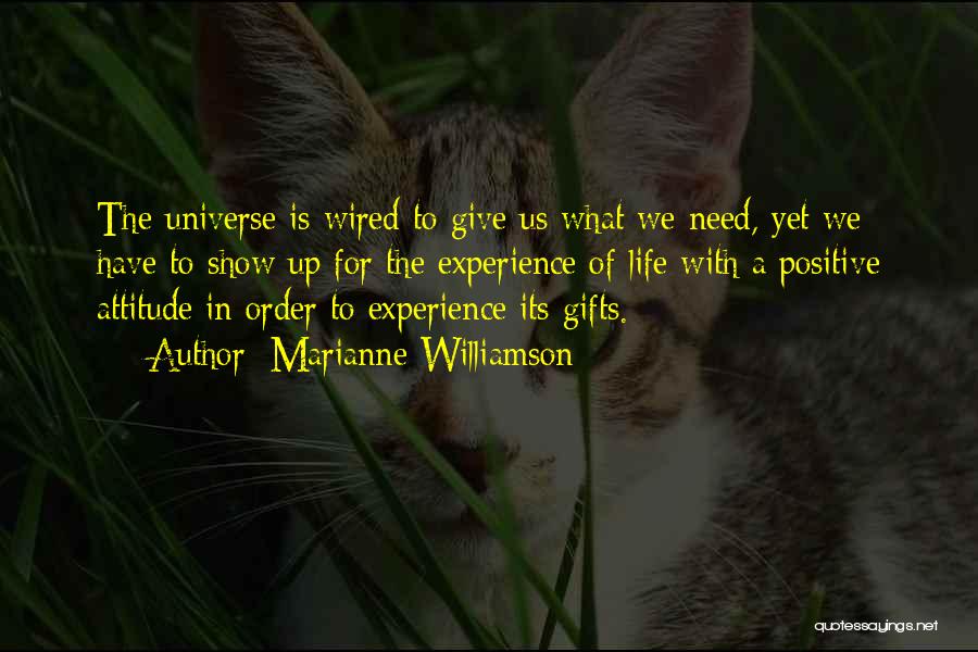 To Show Attitude Quotes By Marianne Williamson