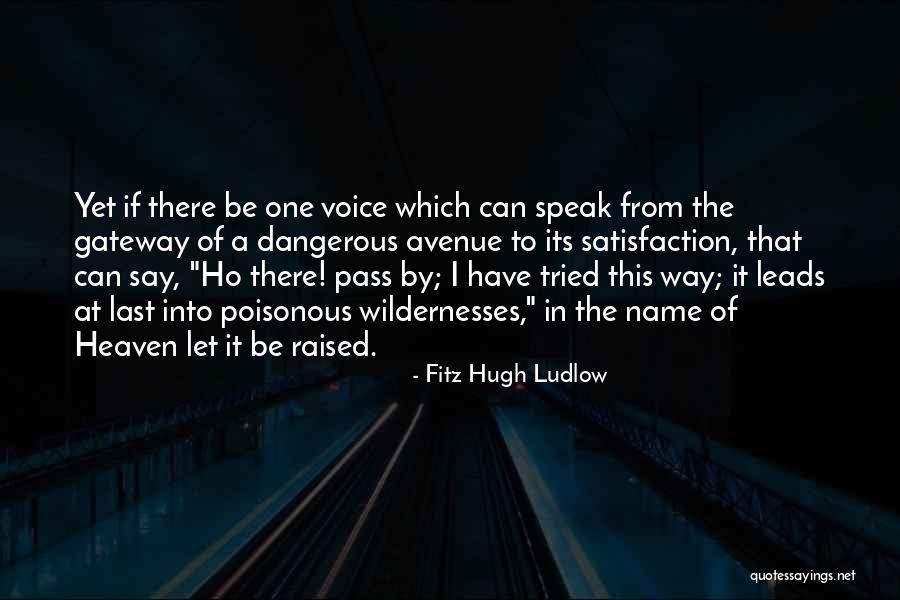 To Speak Quotes By Fitz Hugh Ludlow