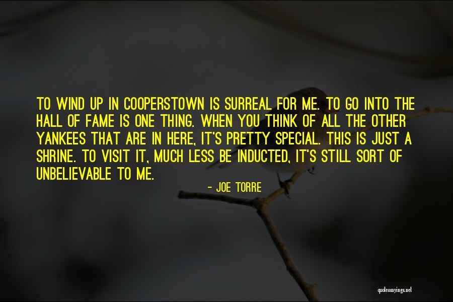 To Special One Quotes By Joe Torre