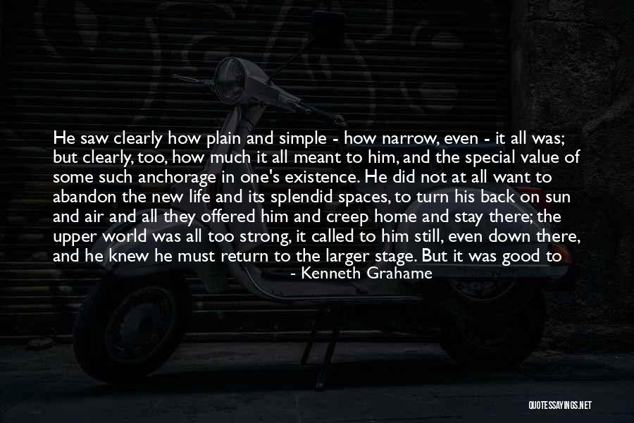To Special One Quotes By Kenneth Grahame