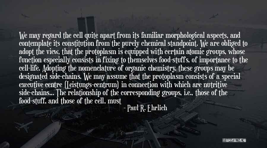 To Special One Quotes By Paul R. Ehrlich