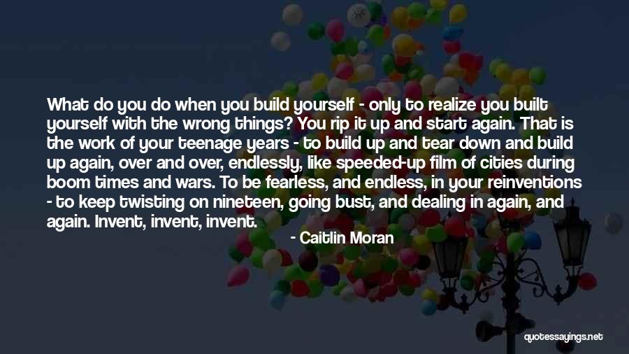To Start Over Quotes By Caitlin Moran To Start Over Quotes By Caitlin Moran