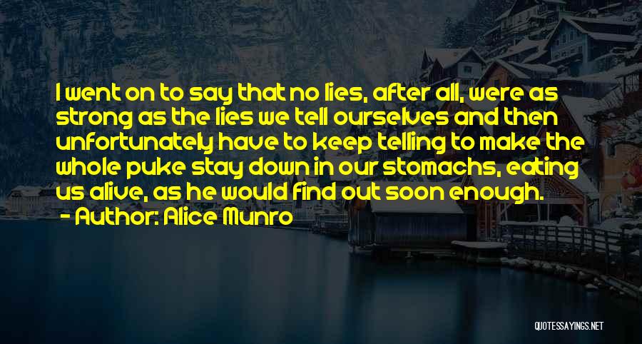 To Stay Strong Quotes By Alice Munro
