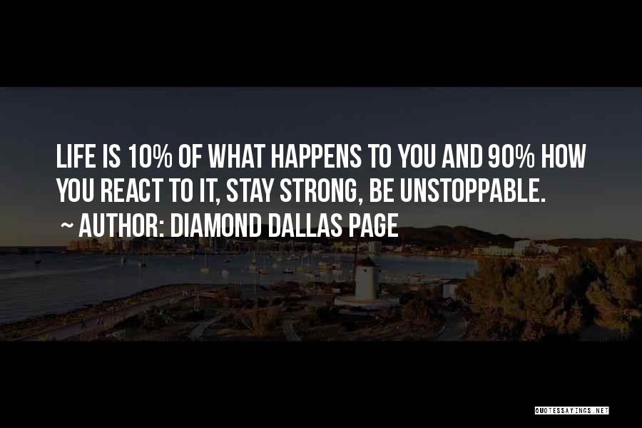 To Stay Strong Quotes By Diamond Dallas Page