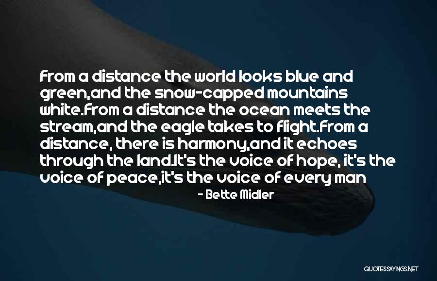 To The Far Blue Mountains Quotes By Bette Midler To The Far Blue Mountains Quotes By Bette Midler
