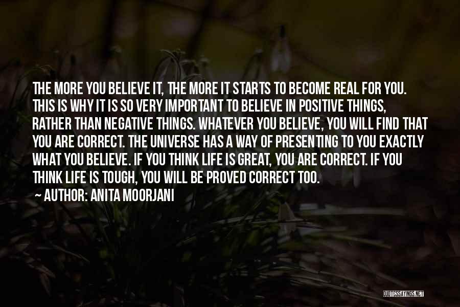 To Think Positive Quotes By Anita Moorjani