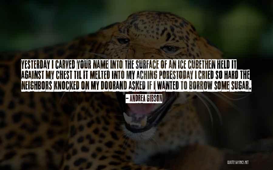 To Today Quotes By Andrea Gibson To Today Quotes By Andrea Gibson