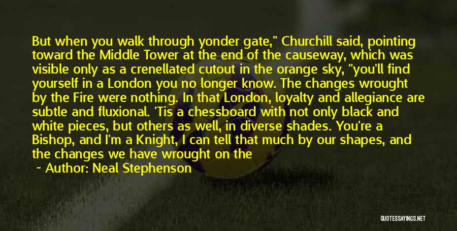 To Walk Quotes By Neal Stephenson