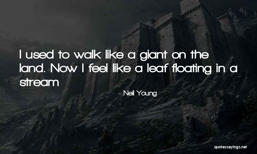 To Walk Quotes By Neil Young