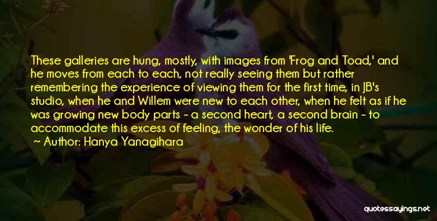 Toad And Frog Quotes By Hanya Yanagihara