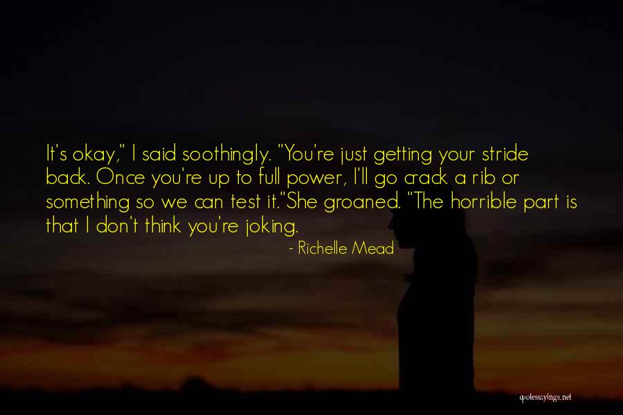Toadflax Rs3 Quotes By Richelle Mead Toadflax Rs3 Quotes By Richelle Mead