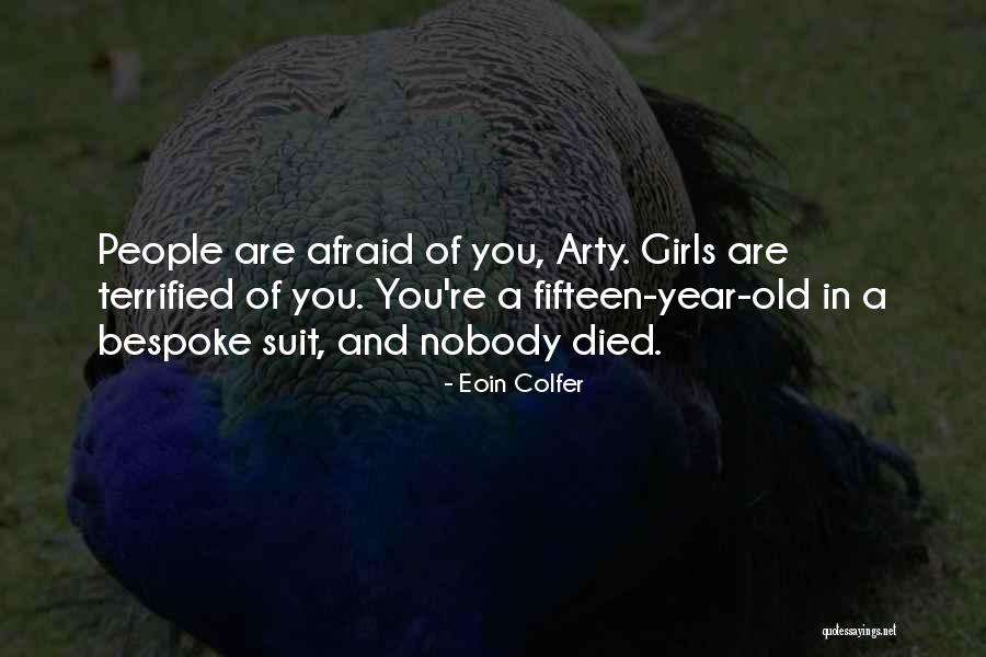 Toadyish Response Quotes By Eoin Colfer