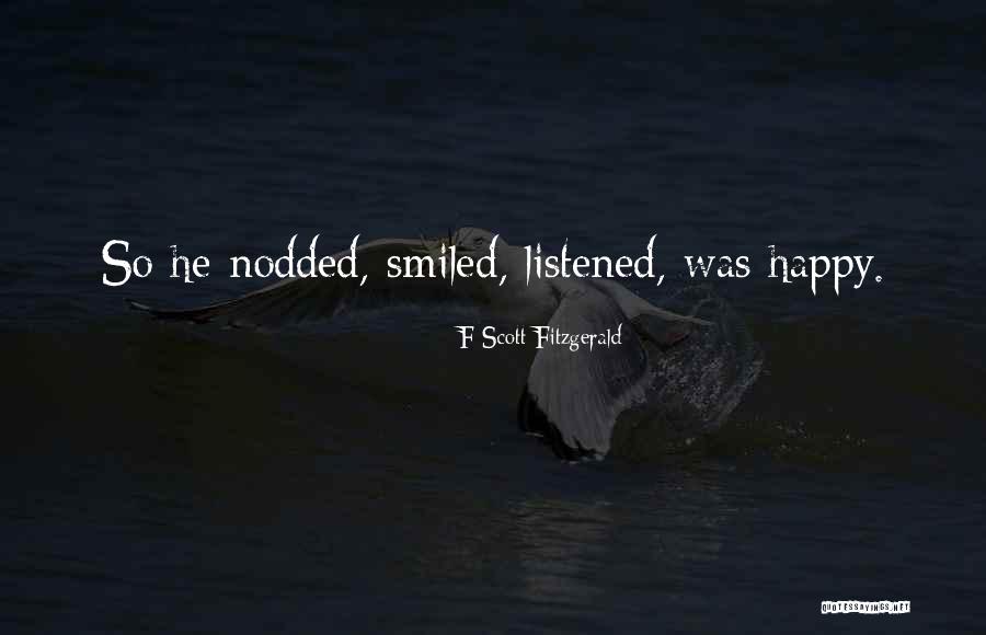 Toadyish Response Quotes By F Scott Fitzgerald