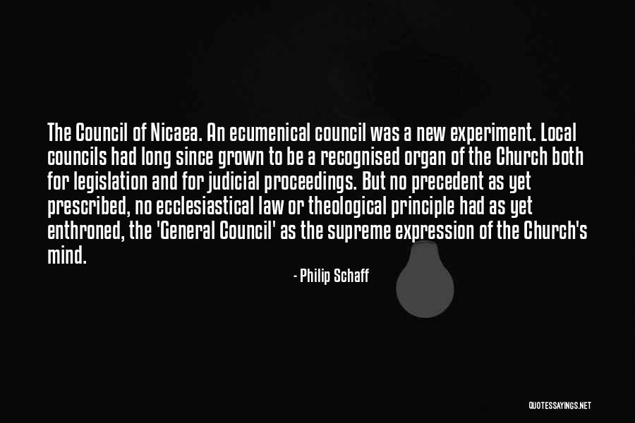 Toadyish Response Quotes By Philip Schaff