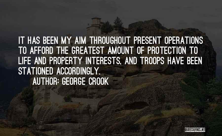 Toallas Quotes By George Crook