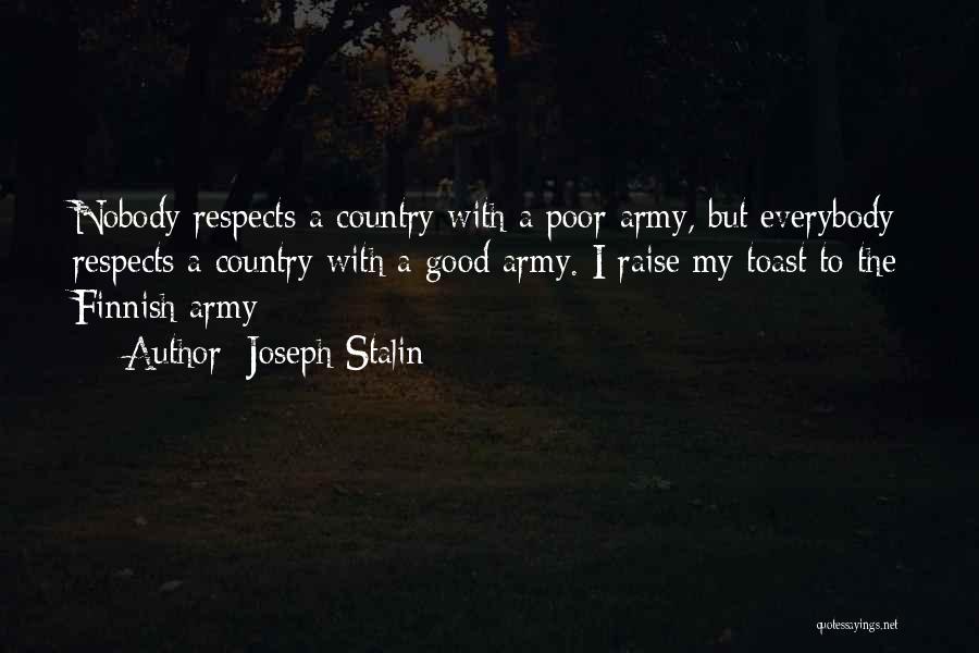 Toast Quotes By Joseph Stalin