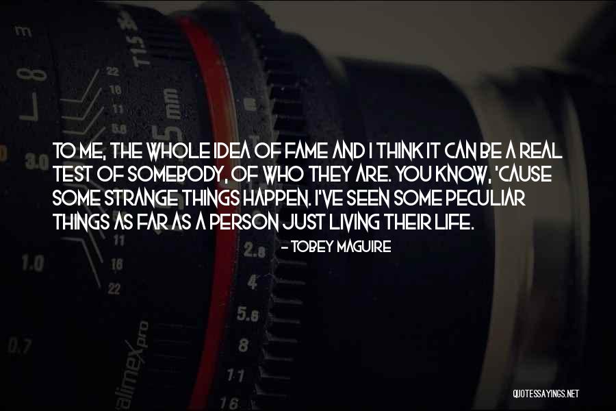 Tobey Quotes By Tobey Maguire Tobey Quotes By Tobey Maguire