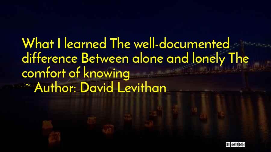 Toby Klein Quotes By David Levithan
