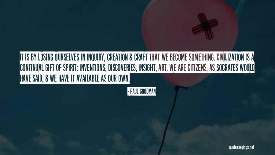 Tocana Quotes By Paul Goodman Tocana Quotes By Paul Goodman