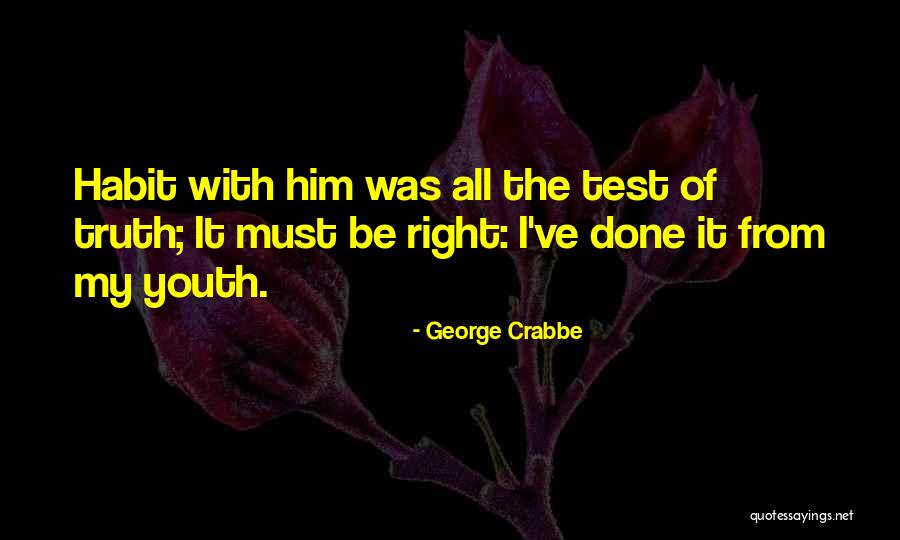 Tocchet Vs Probert Quotes By George Crabbe Tocchet Vs Probert Quotes By George Crabbe