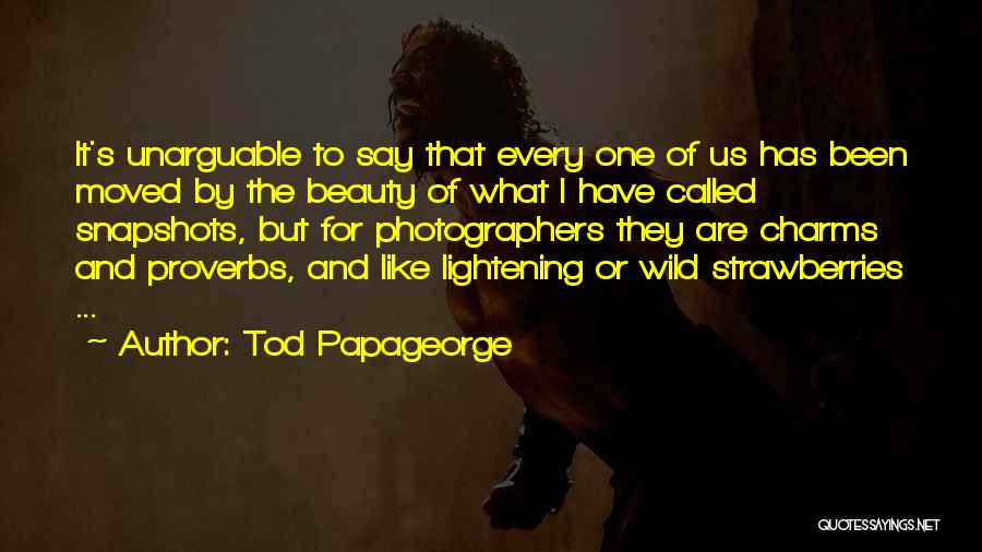 Tod Papageorge Quotes 1828985