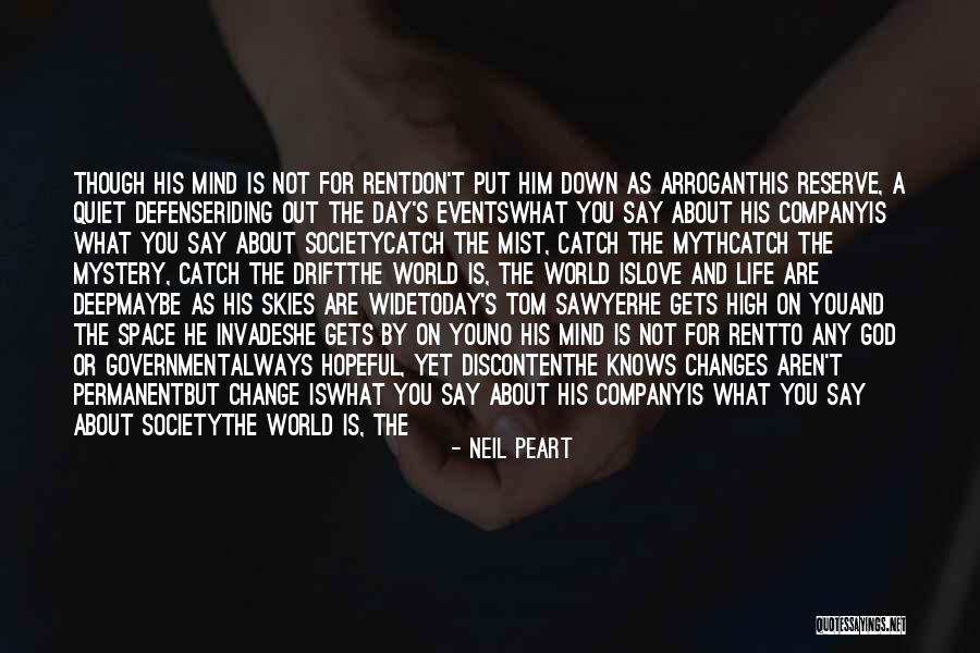 Today About God Quotes By Neil Peart Today About God Quotes By Neil Peart