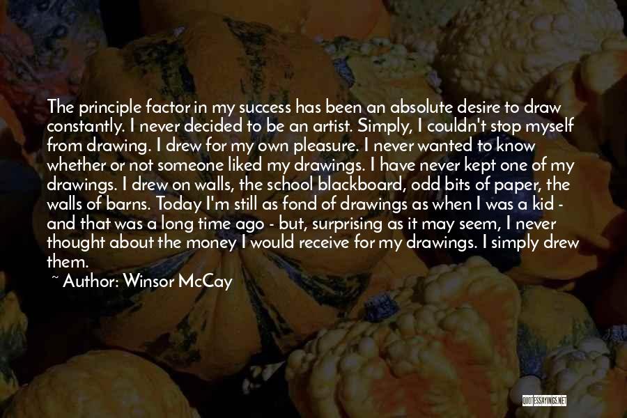 Today About Success Quotes By Winsor McCay