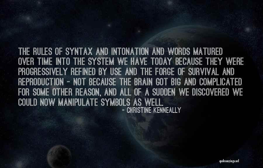 Today All Time Quotes By Christine Kenneally Today All Time Quotes By Christine Kenneally