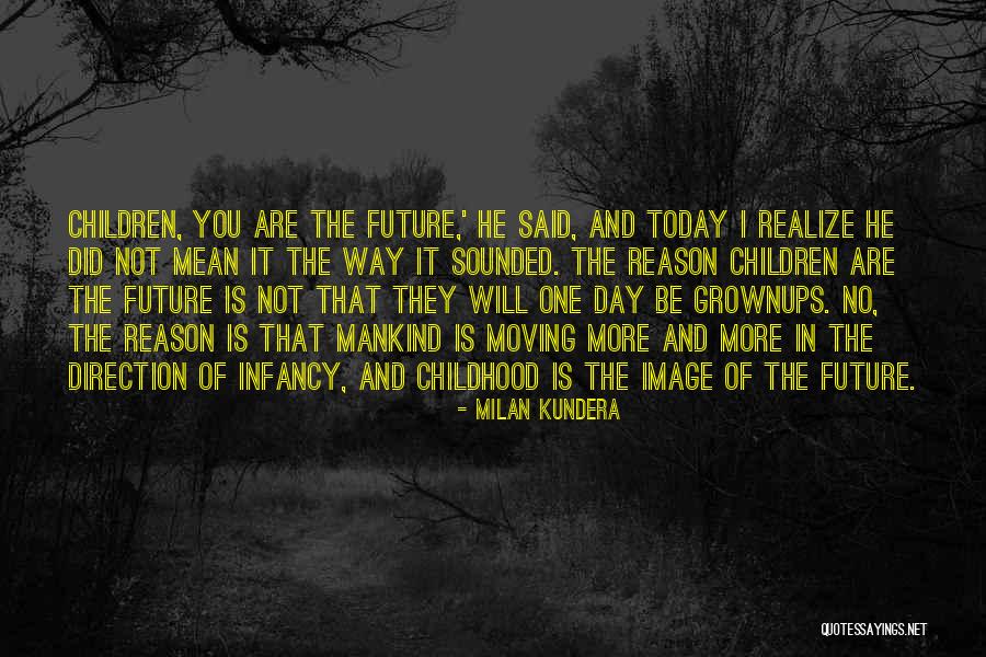 Today And The Future Quotes By Milan Kundera