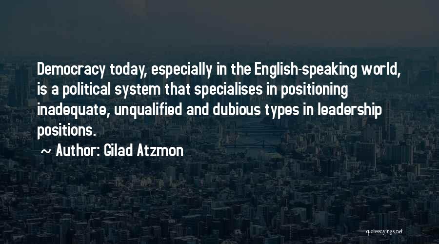 Today English Quotes By Gilad Atzmon