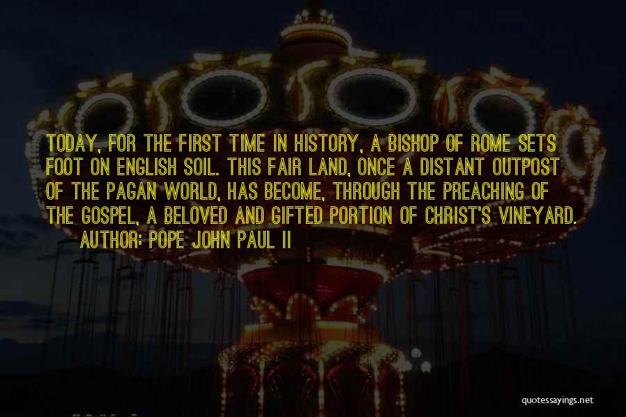 Today English Quotes By Pope John Paul II