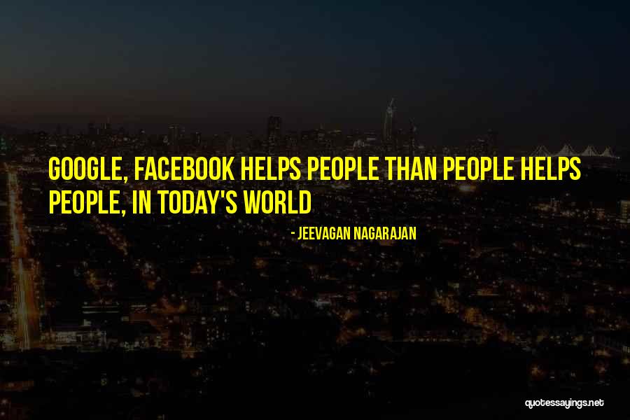 Today Facebook Quotes By Jeevagan Nagarajan