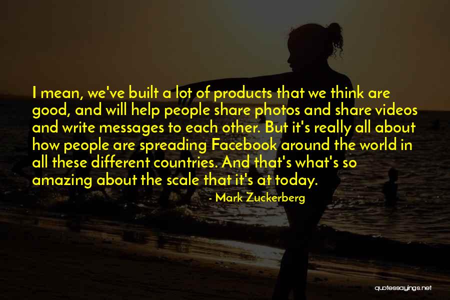 Today Facebook Quotes By Mark Zuckerberg