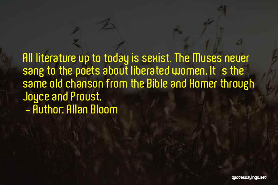 Today From The Bible Quotes By Allan Bloom