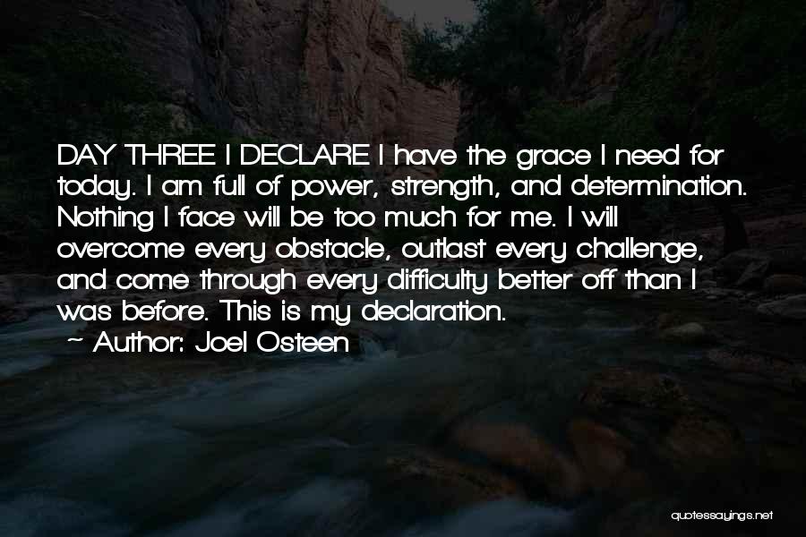 Today I Declare Quotes By Joel Osteen