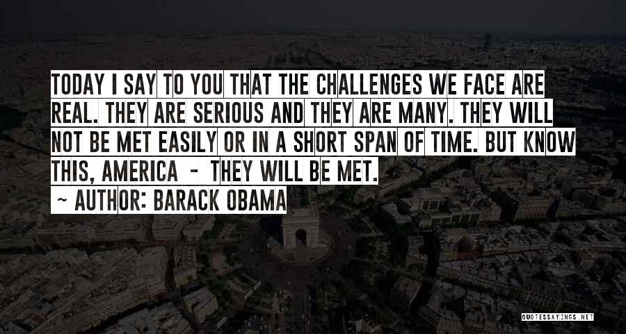 Today I Met You Quotes By Barack Obama