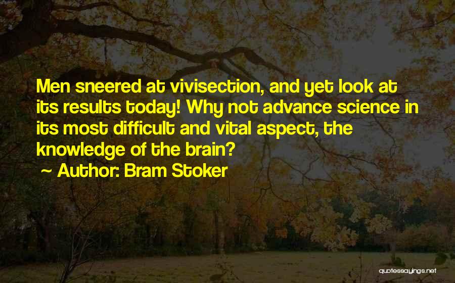 Today In Science Quotes By Bram Stoker