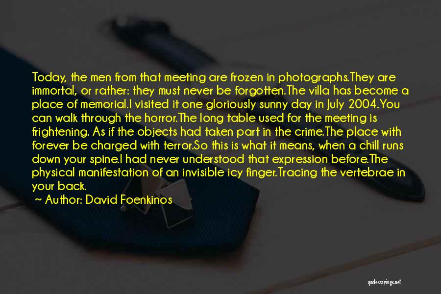 Today Is That Day Quotes By David Foenkinos
