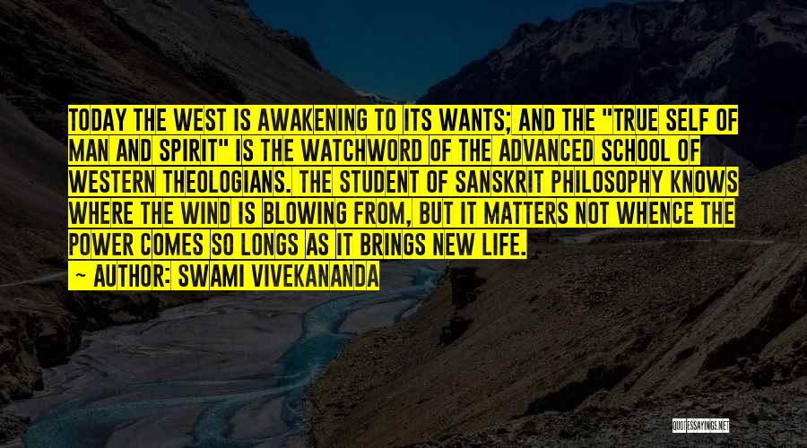 Today Matters Quotes By Swami Vivekananda