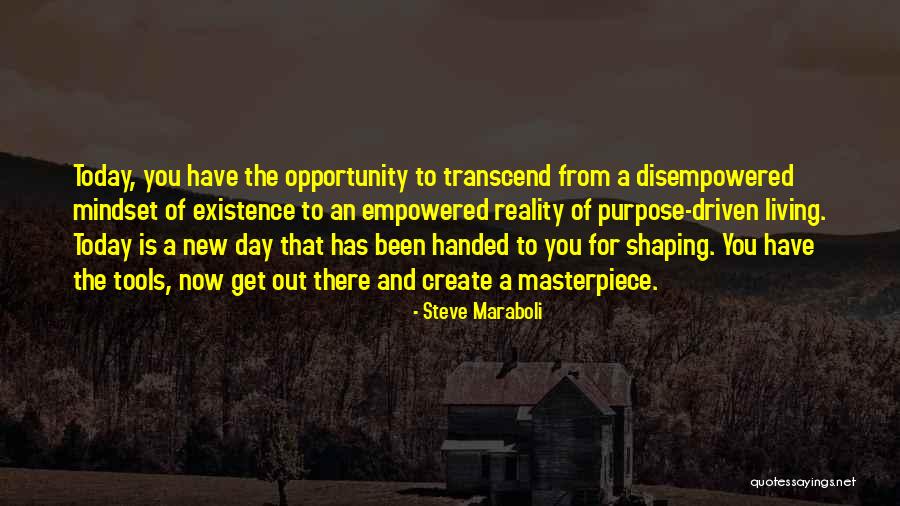 Today New Day Inspirational Quotes By Steve Maraboli