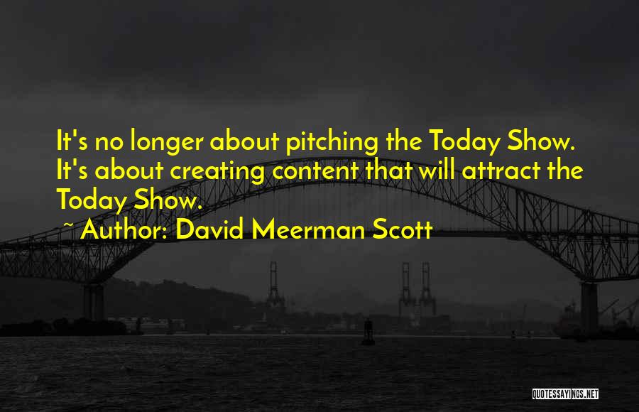 Today Show Quotes By David Meerman Scott