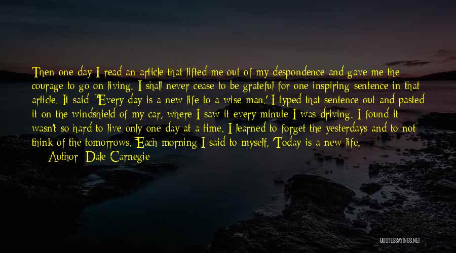 Today Was Hard Quotes By Dale Carnegie