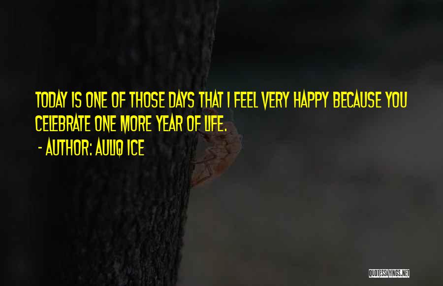 Today We Celebrate Your Life Quotes By Auliq Ice