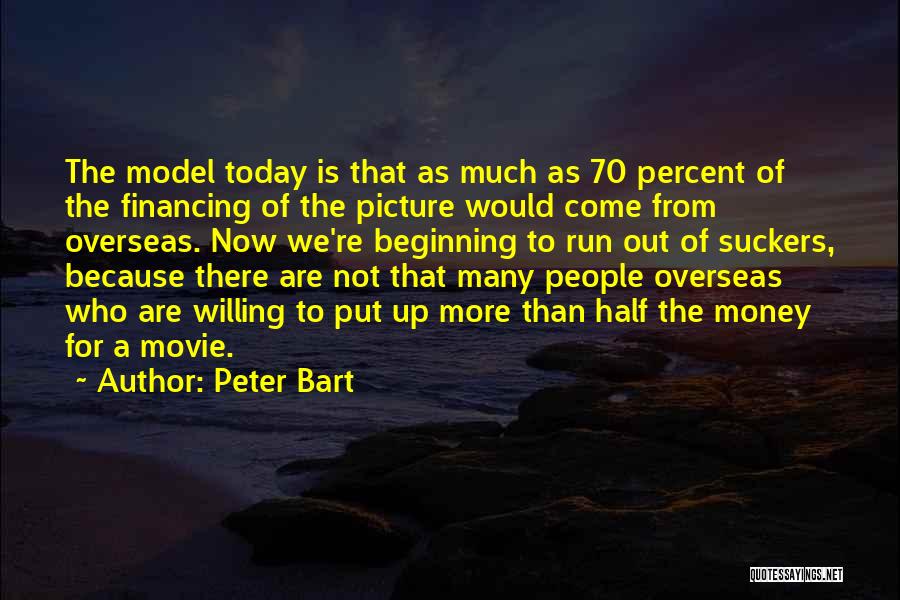 Today With Picture Quotes By Peter Bart