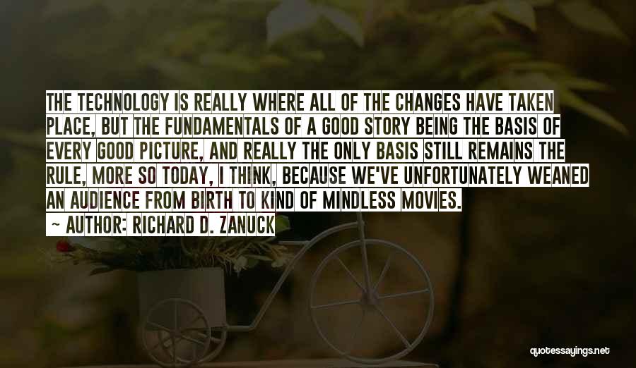 Today With Picture Quotes By Richard D. Zanuck