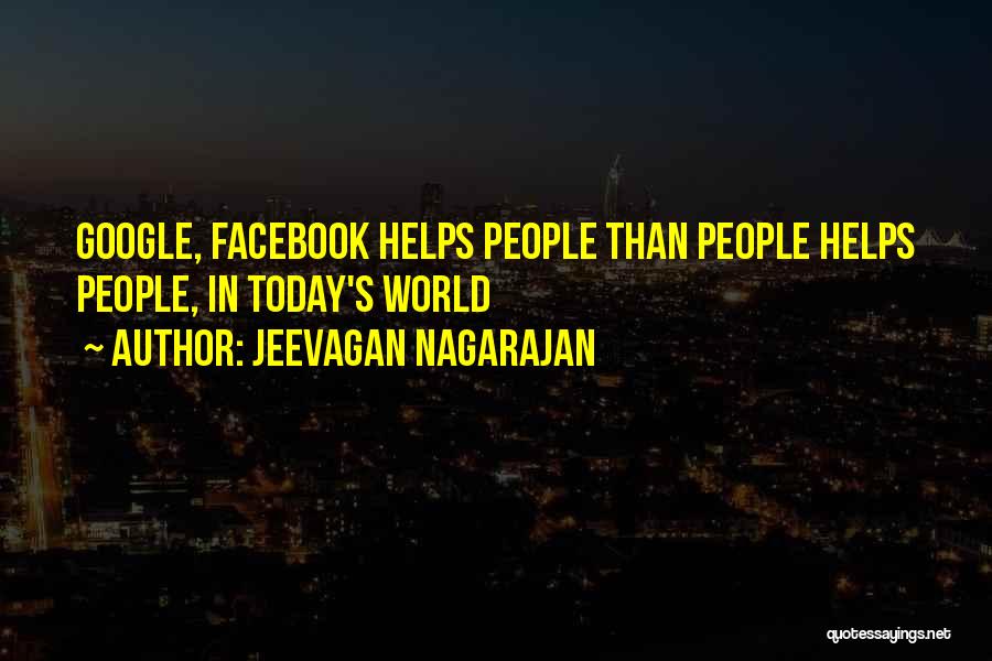 Today's Facebook Quotes By Jeevagan Nagarajan