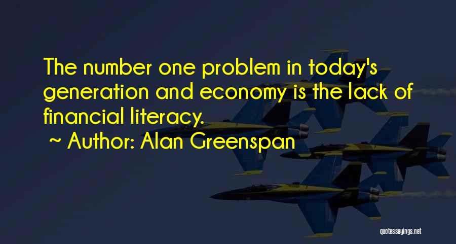 Today's Generation Quotes By Alan Greenspan