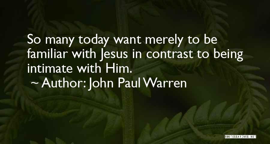 Today's Gospel Quotes By John Paul Warren