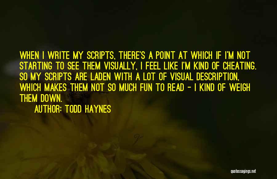 Todd Haynes Quotes 196176